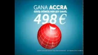 Istanbul - Accra Ghana With Turkish Airlines