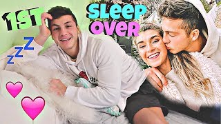 Our First Sleepover Together