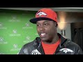 Seattle Seahawk Earl Thomas and Denver Bronco Knowshon Moreno Play Madden NFL 25 on Xbox One