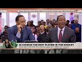 Isiah Thomas gets booed by the First Take crowd for his Bulls-Pistons take