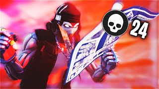 I Won A Solo Vs Squad Game For 100... 24 Kill Win