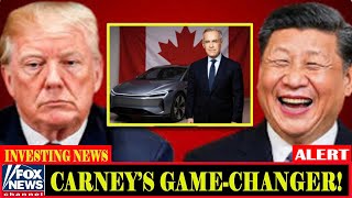 Canadas Big Move Carney Lifts Tariffs On Chinese Evs U.s. In Total Shock