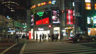 Sights And Sounds Of Roppongi Tokyo Japan ??? (Night Walk)