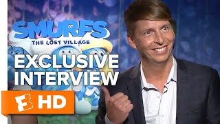 Ariel Winter And Jack Mcbrayer Exclusive Smurfs The Lost Village Interview 2017