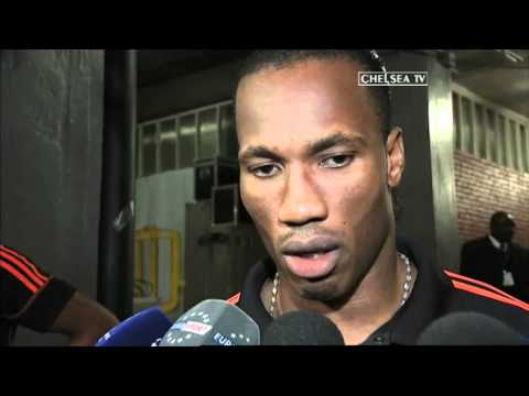 Didier Drogba spoke to Chelsea TV after the 22 draw against Barcelona at