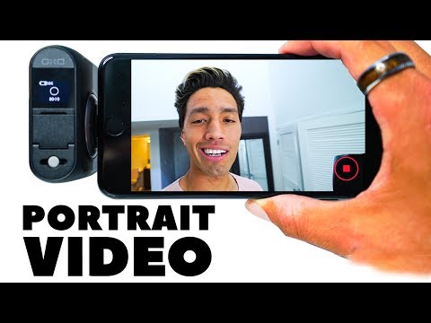 SHOOT VIDEO IN "PORTRAIT" MODE HACK!!!