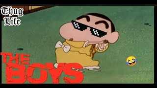 The Boys Meme Shin Chan Thug Life Moment Shin Chan Funny Moments Part 10