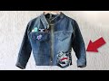 पुरानी Jeans से बनायें smart Full Sleeve Denim Jacket #2 पुरानी Jeans से बनायें smart Full Sleeve Denim Jacket #2