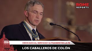 Nuevo líder de los Caballeros de Colón toma posesión del cargo y adelanta sus prioridades