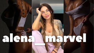 Alena Marvel - big boobs model | hot compilation | sexy reels