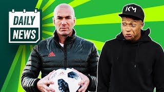 Zidane returns to Real Madrid + Hazard and Mbappé on his transfer list ► Onefootball Daily News