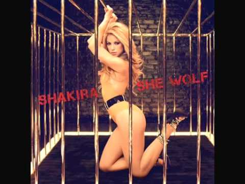 Shakira She Wolf ( English Version) 2009 with lyrics + mp3 download
