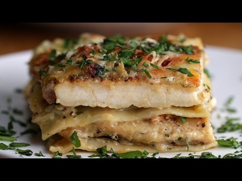 Photo Chicken Lasagna Recipe With Pasta Sauce