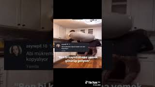Ben Bi Kayın Babama Yemek Ürüp Geliyom