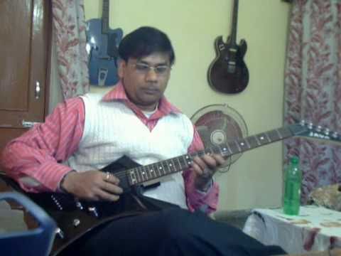 Ek ladki bhigi bhagi si on Guitar