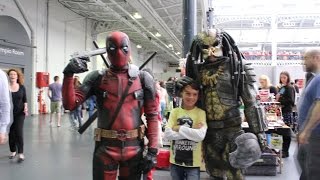 London Film & Comic Con July 2016 - Deadpool and Predator BEST