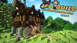 EINFACHES mittelalterliches HAUS bauen | Minecraft Tutorial