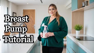 4K Breastfeeding Pump Tutorial Guide With Haileey Use Manual Milk Pump With Tips For New Mom