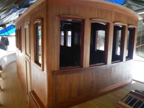 Wooden boat building- "Noroy" story - YouTube