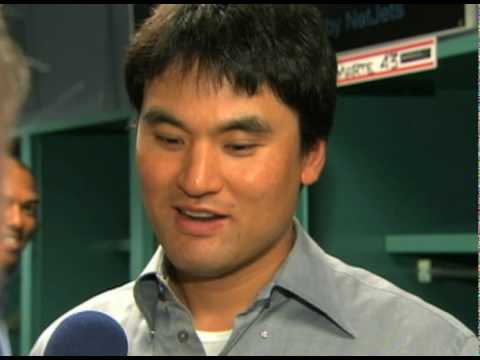 Thumb Chan Ho Park was sick during his first game with the Yankees
