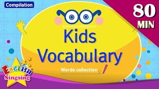 Kids vocabulary compilation - Words Theme collection｜English educational  for ki