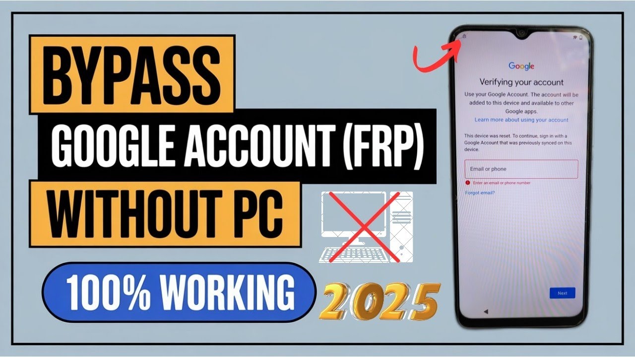 2025 Android FRP Bypass – Remove Google Account 2025 Android FRP Bypass – Remove Google Account