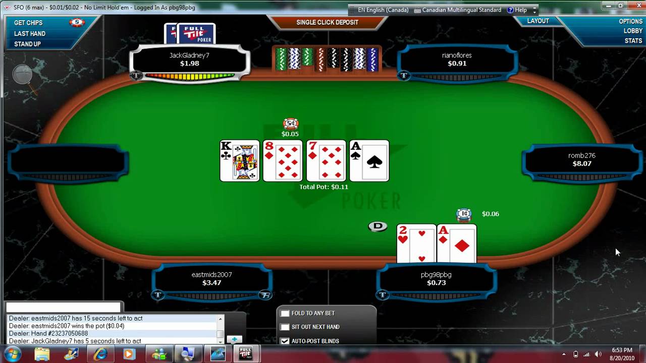 Laptop Computer Casino Pocket Computer Poker - Unbiased Overview