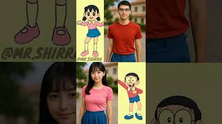 Doraemon Team Transformation Nobita, Sizuka, Sunio
