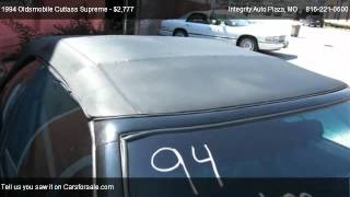 1994 Oldsmobile Cutlass Supreme Convertible - for sale in Kansas City, MO 64116