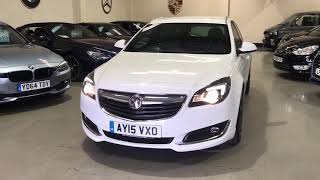 VAUXHALL INSIGNIA 2.0 SRI NAV VX-LINE CDTI ECOFLEX S/S 5d 138 BHP