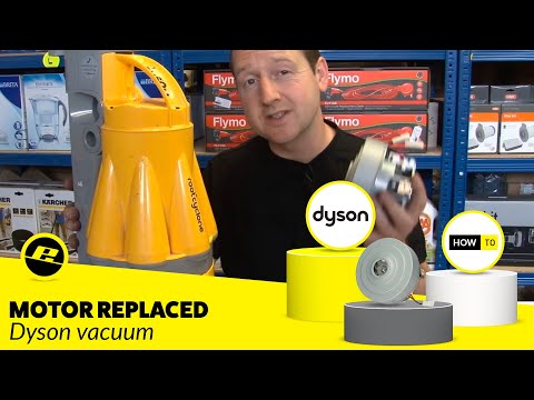 How to replace a motor on a Dyson - DC07