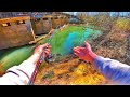 Fishing OLD Bridges for BIG Fish! - Knoxville, TN