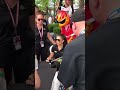Danica Patrick being about as rude as she can be to a fan at the 2018 Indy 500