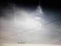 Black Chemtrails and Strange Cloud Formation