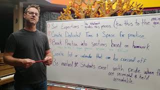 Teacher Tips with Shane Sharkey - "Practice"