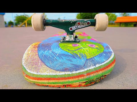 THE WORST BOARD AT NAPA SKATEPARK?!