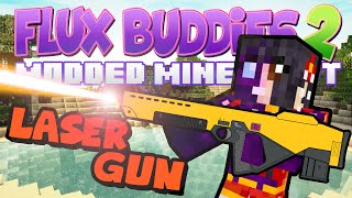 Minecraft Mods Flux Buddies 2.0 #64 - Laser Gun