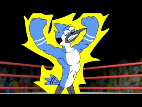 la pelea del siglo mordecai y rigby vs vegeta