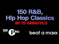 150 RnB & Hip Hop Classics in 15 minutes!!
