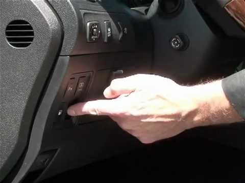 How To Operate The Trunk Valet Switch