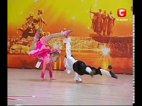 Україна має талант - дети (акробатический номер)