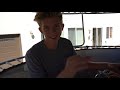 LAST TO LEAVE TRAMPOLINE TOWER WINS! EXTREME TRAMPOLINE PARK CHALLENGE!!!