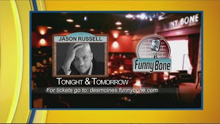 This weekend's Funny Bone comedians Jason Russell and Jeff Bodart