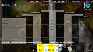 AoE 22 Random BiBi, Thầu vs Hồng Anh, HeHe Ngày 20-10-2018