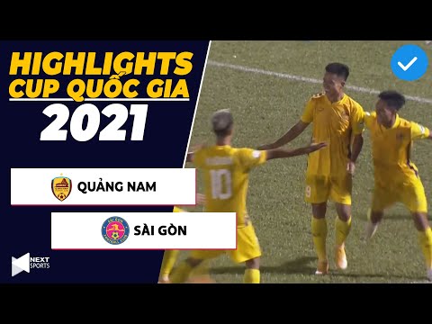 Highlights | Quảng Nam – Sài Gòn | Thẻ đỏ và siêu rượt đuổi tỉ số kịch tính | NEXT SPORTS