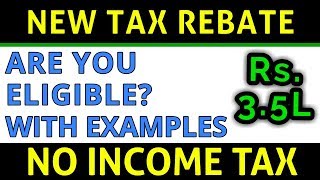 New TAX REBATE Eligibility Examples FY 2018-19 | Are You Eligible to Save Income Tax? | FinCalC TV