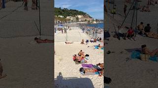 Nice Fransa Nice Plajında Yürüyüş - Fransanın Muhteşem Sahili