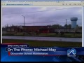Page Middle School damaged - 9 pm