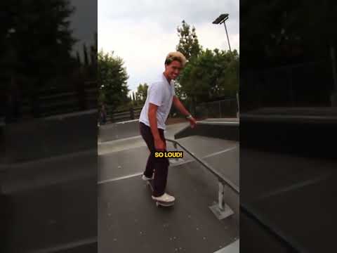 Crazy metal skateboard wheels!?  #skateboarding #brailleskateboarding #skateboard