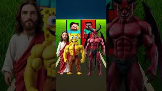 Will Jesus, Devil, Spongebob And Steve Make The Right Choice